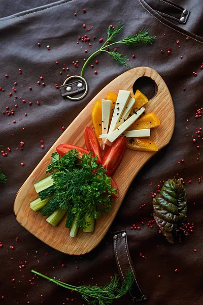 Assiette de légumes — Photo