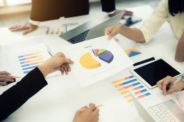 Startup Business People Group Meeting Young Creative Coworkers Team Working — Stock Photo, Image