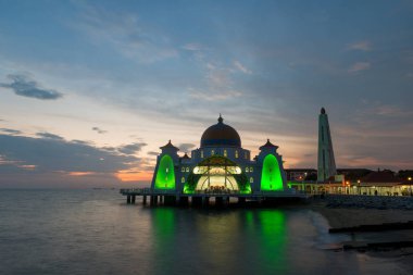 Malacca islam Camii güzel islam'da Malacca, Malaysia camidir.