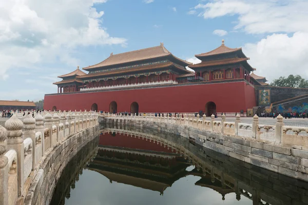 Beijing Ősi Királyi Paloták Tiltott Város Peking Kína — Stock Fotó