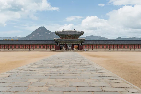 Palacio Gyeongbokgung Ciudad Seúl Corea Del Sur —  Fotos de Stock