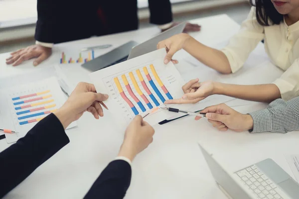 Startup Business People Group Meeting Young Creative Coworkers Team Working — Stock Photo, Image