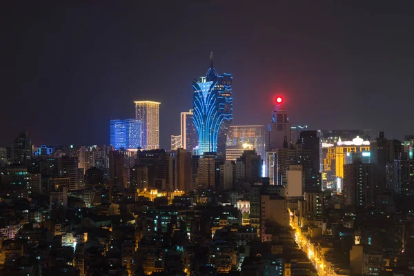 Image Macao Chine Gratte Ciel Hôtel Casino Bâtiment Centre Ville — Photo