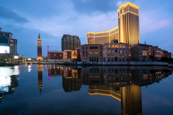 Venetian Macao Casino og Hotel i Macao (Macao), Kina - Stock-foto