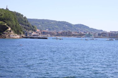Donostia şehri manzarası 