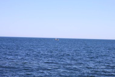 Sahilde güzel deniz dalgaları