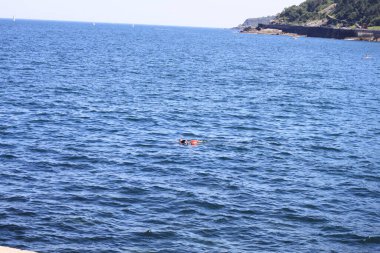 Güzel deniz manzarası