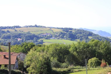 Dağların güzel manzarası