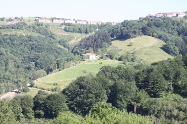 view of beautiful landscape in mountains