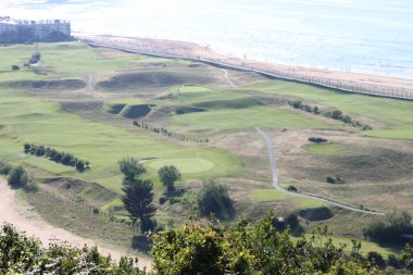 Kırsalda golf sahası