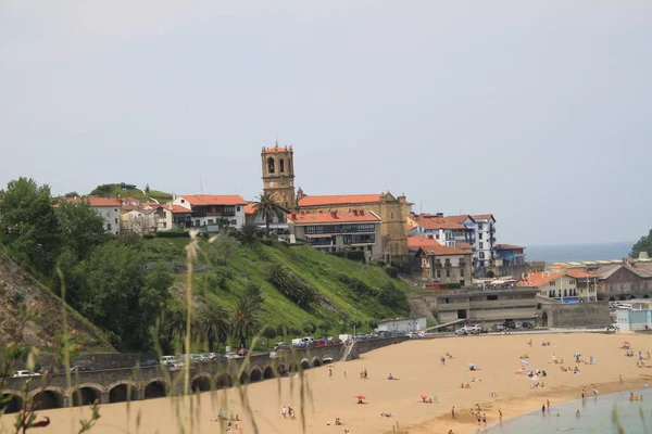 Getaria Skyline País Vasco España — Foto de Stock