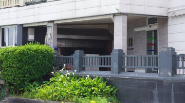 Getaria, Bask bölgesinde kapalı bir restoranın ızgarası.