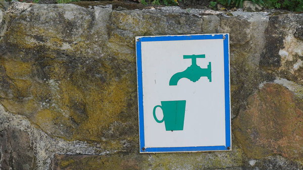signal and drinking water source