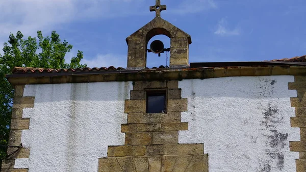 Pustelnia Santa Barbara Zarautz Camino Santiago Kraju Basków — Zdjęcie stockowe