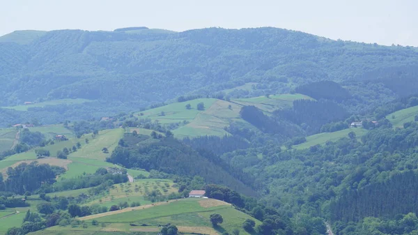 Venkovská Krajina Gipuzkoa Baskicko Španělsko — Stock fotografie