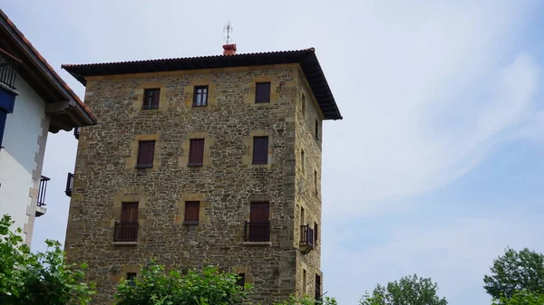 Getaria Manzaraları Bask Ülkesi — Stok fotoğraf