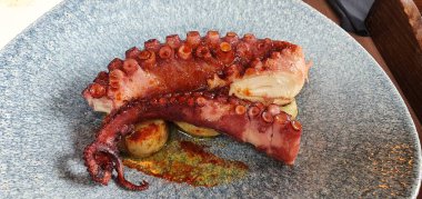 Lezzetli Asya mutfağının yakın görüntüsü