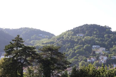 Şehrin güzel manzarası.