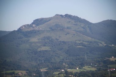 Donostia San Sebastian 'da kırsal alan, Bask Ülkesi, İspanya