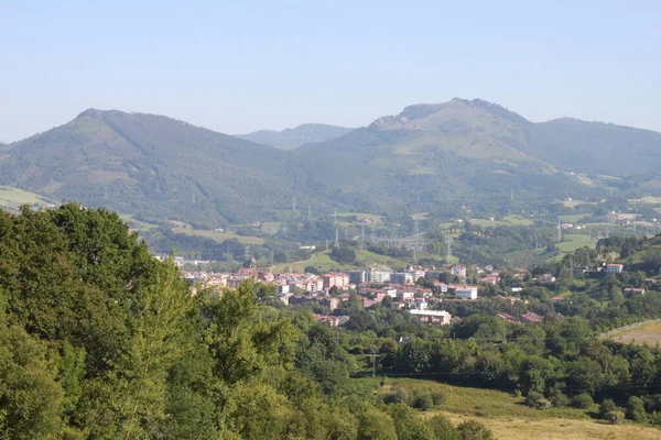 Vidéki Táj Donostia San Sebastian Baszkföld Spanyolország — Stock Fotó