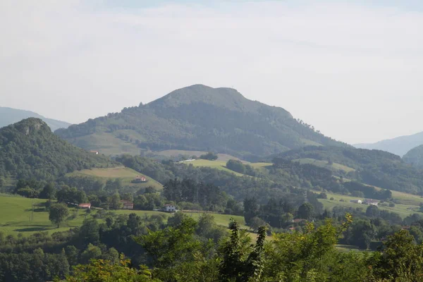 Landelijk Landschap San Sebastian Baskenland Spanje — Stockfoto