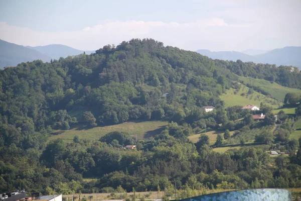 Landskap Donostia San Sebastian Baskien Spanien — Stockfoto