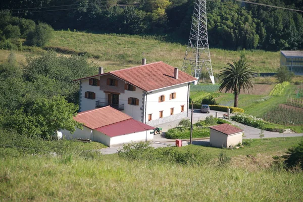 Landelijk Landschap San Sebastian Baskenland Spanje — Stockfoto