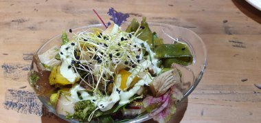 Bilbao 'da bir barda sebzeler