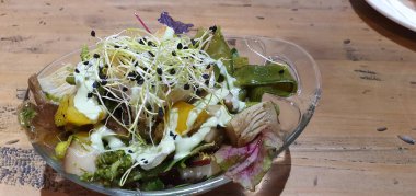 Bilbao 'da bir barda sebzeler