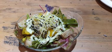 Bilbao 'da bir barda sebzeler