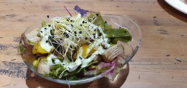 Bilbao 'da bir barda sebzeler