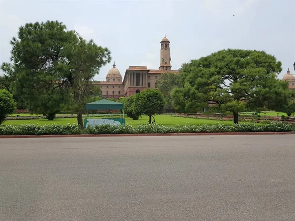 Нью Делі Індія Серпня 2019 Раштрапаті Бхаван Офіційна Резиденція Президента — стокове фото
