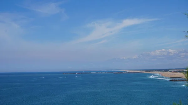 Vacker Strand Natur Resor Bakgrund Hav Och Hav — Stockfoto