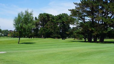 Kenya 'nın batı kıyısındaki golf sahası..