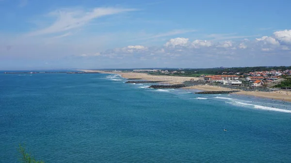 View Pier Beach Portugal — стоковое фото