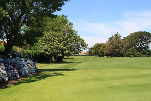 Paisaje Biarritz Golf País Vasco Aquitania Francia — Foto de Stock