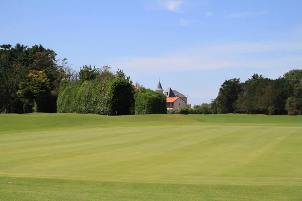 Paisaje Biarritz Golf País Vasco Aquitania Francia — Foto de Stock