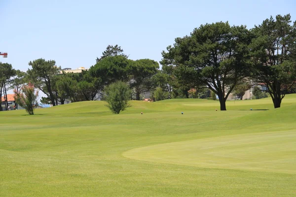 Paisaje Biarritz Golf País Vasco Aquitania Francia —  Fotos de Stock