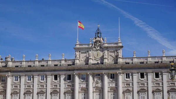 Madrid Espanha Agosto 2020 Palácio Real Madrid — Fotografia de Stock