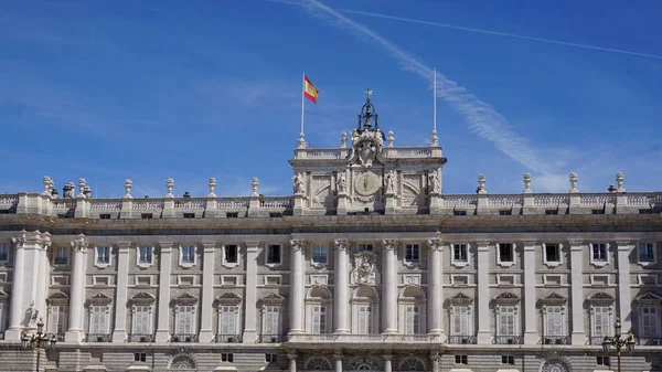 Madrid Spanien Augusti 2020 Kungliga Slottet Madrid — Stockfoto