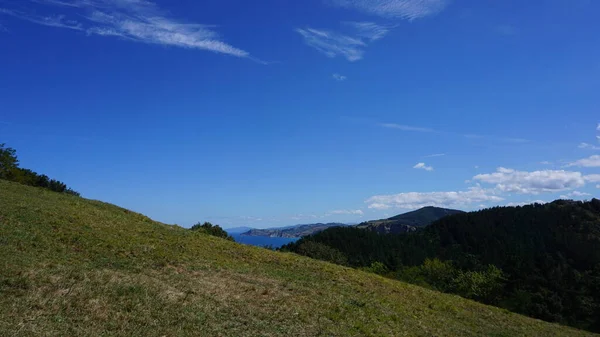 Ländliche Berglandschaft Deba Baskenland — Stockfoto