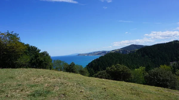 Paisaje Rural Las Montañas Deba País Vasco —  Fotos de Stock