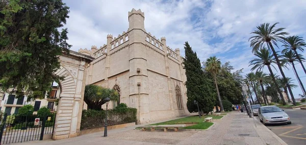 Palma Mallorca Balearerna Spanien Augusti 2020 Landskapet Palma Mallorca Sommareftermiddag — Stockfoto