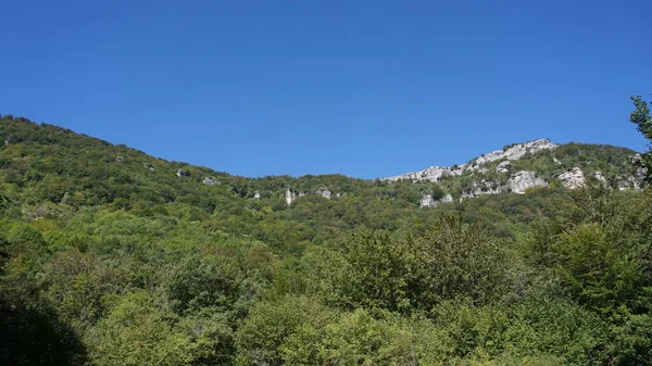 Paisaje Del Parque Natural Urbasa Navarra —  Fotos de Stock