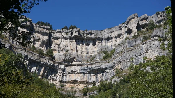 Paesaggi Della Natura Nella Sierra Urbasa Navarra — Foto Stock