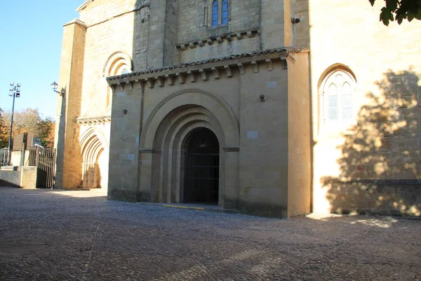 Facciata Della Chiesa Laguardia — Foto Stock