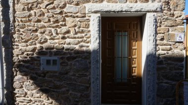 Garganta de los Montes 'in kırsal arazisi, Sierra de Madrid' in turist ilgi merkezi.