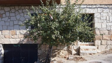 Garganta de los Montes 'in kırsal arazisi, Sierra de Madrid' in turist ilgi merkezi.
