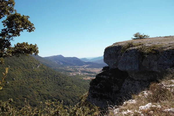 Táj Hegyek Sierra Urbasa Navarra Spanyolország — Stock Fotó