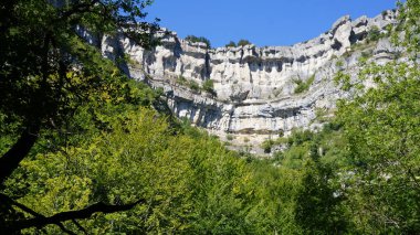 İspanya 'daki Navarra Dağı manzarası